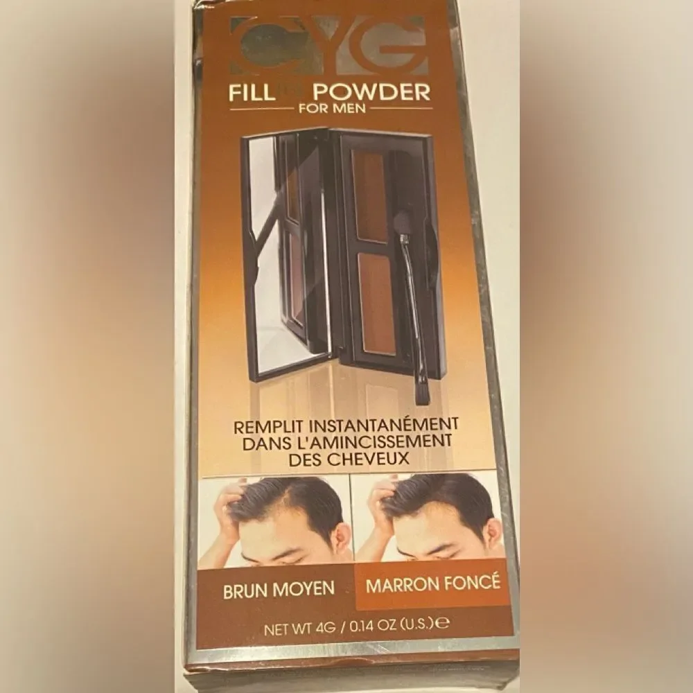 🎊 Cover Your Gray Fill In Powder Pro for Men - Medium Brown/Dark Brown💥
